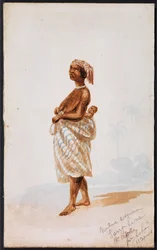 Einheimische Frau, Sierra Leone